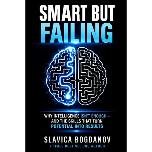 Smart but Failing Audiolibro Por Slavica Bogdanov arte de portada