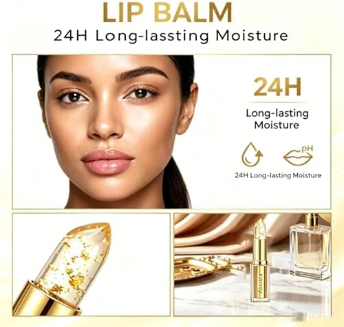 STALKLENE Kivora Lipstick, PH Color Changing for Older Women, Clear Reactive Skin-Adaptive Adjusting Stick, Signature Long Lasting Moisturizing Nourishment of Mature Lips, Transferproof,1 Pc