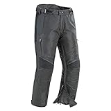 Joe Rocket Men's Ballistic Ultra Textile Motorcycle Pant (Black, Short X-Large)