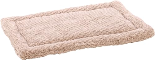 Flamingo Coussin Jacquard Rectangulaire Taupe – 55,5 x 38,5 cm, idéal pour Shih Tzu, Cavalier King Charles, Scottish Fold et Exotic Shorthair, Doux, Durable...