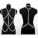 BDSMJOY Sexy Unterwäsche für Mann,Herren Punk Body Brust MetallKette Harness Männer Leder Geschirr Körpergeschirr,Gothic Kleid Gay Unterwäsche Herren Cosplay Party Kostüme,Sissy Dessous Männer