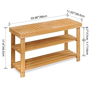   SMIBUY-Bamboo-Shoe-Rack-Bench-3-Tier-Shoe-Organizer-Storage-Shelf-for-Entryway-Hallway-Bathroom-Living-Room-Natural