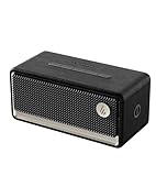 Edifier ES60 Bluetooth Speaker, Portable with Stereo Pairing, IP66 Dustproof & Waterproof 9H Playtime BT5.4 34W RMS Dual Device Connection Ambient Light for Home Party Outdoor Beach – Black
