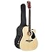 Alpha Electric Acoustic Guitar 41” Inch Wooden Classical EQ With Pickup Bass Natural
