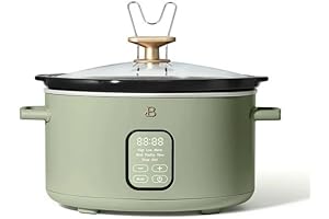 Drew Barrymore Beautiful 6-Quart Programmable Slow Cooker in Sage Green