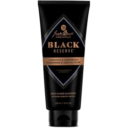Jack Black Black Reserve Body & Hair Cleanser with Cardamom & Cedarwood