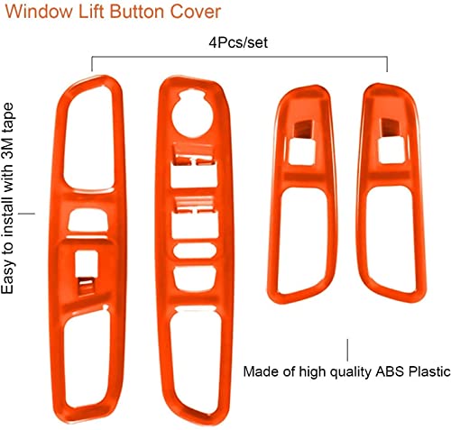 31 Piezas Decoración Interior para Jeep Renegade miniatura 6