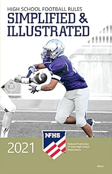 Perfect Paperback 2021 NFHS Football Rules Simplified & Illustrated Book