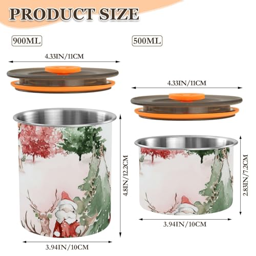 Recipiente para café acero inoxidable 500ml OTVEE miniatura 3