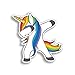 Dab Unicorn Sticker Car Truck Laptop Cup Window Bumper Graphic Cute Dabbing Animal Die Cut Vinyl Decal