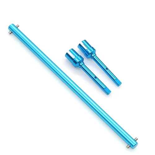 Metal Aluminum Alloy Main Transmission Propeller Central Drive Shaft for Tamiya TT02 TT02B RC Car Upgrades Parts Accessories