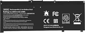 WISTAR L08855-855 Laptop Battery for HP Envy 17-bw0001ni 17-bw0007ur 17-bw0008ca 17-bw0011nr 17-bw0200nz Battery
