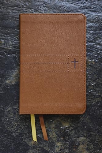 Image of Niv, Thinline Bible, Compact, Leathersoft, Brown, Red Letter, Comfort Print: New International Version, Brown, Leathersoft, Thinline, Red Letter, Comfort Print