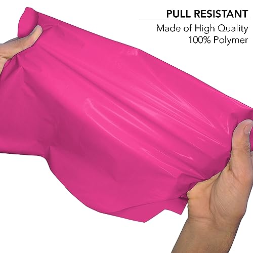 60-Mixed-Mailing-Postal-Self-Seal-Closure-Plastic-Bags-Envelopes-for-Posting-Clothes-Postal-Packaging-Shipping-Bags-Tempered-Proof-Secure-Medium-Postage-Bags-Mixed-Sizes-Hot-Pink