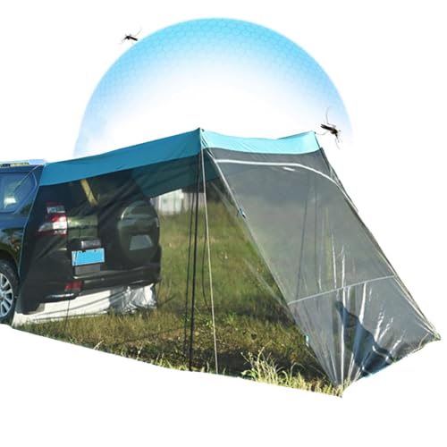 Xatteua Tienda de campaña para SUV, Tienda de campaña para Coche - Carpa Duradera para Puerta Trasera, Carpas para SUV con Red de Pantalla | Toldo versátil para Techo de Coche, Tienda de campaña para