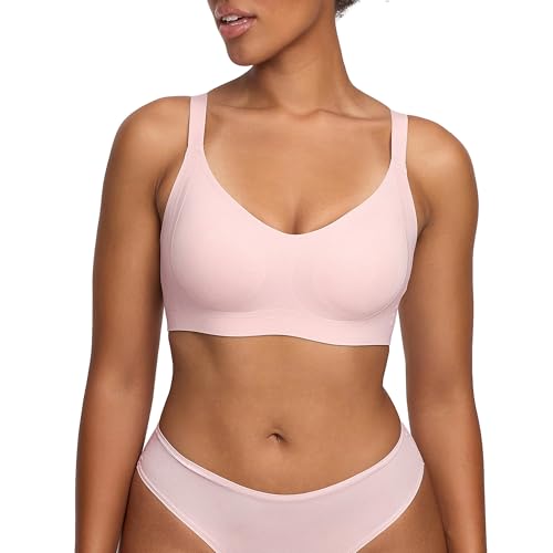 CFab BH Damen Ohne Bügel Push Up Nahtlos Herausnehmbare Pads