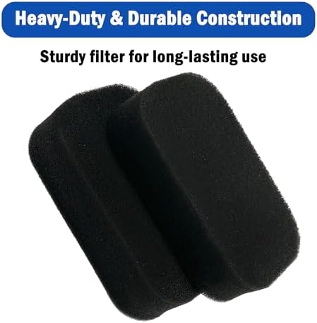 Air Filter Element Compatible with Champion 3400 3500 3550 3650 4000 4375 4450 4650 Watts 5.5HP-7.5HP Generator Air Filter, for Sportsman Gen4000DF Dual Fuel Generator 4509100320(2PCS) - 5