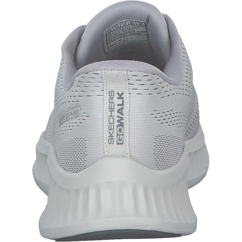 Skechers Slip-Ins: Go Walk Now - Payton Shoes Em Branco/Cinzento, Tamanho 41, Vegan, LaváVel à MáQuina - 5