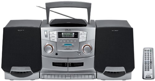 Sony CFD-ZW755 Portable CD   Cassette   Radio Boombox with Detachable Speakers