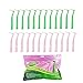 Interdental Brushes Between Teeth, Easy, Comfortable and Sturdy, 2 sizes to clean on hard to reach spots (24 Packs)