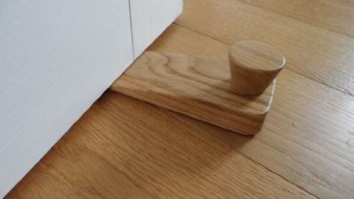 Floor Door Stop Oak The Best Amazon Price In Savemoney Es