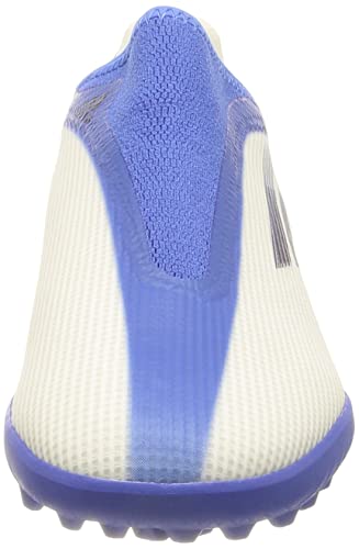 adidas X Speedflow.3 LL TF Junior Football Boots Trainers (UK 4.5 US 5 EU 37 1/3, White Blue GW7502)2