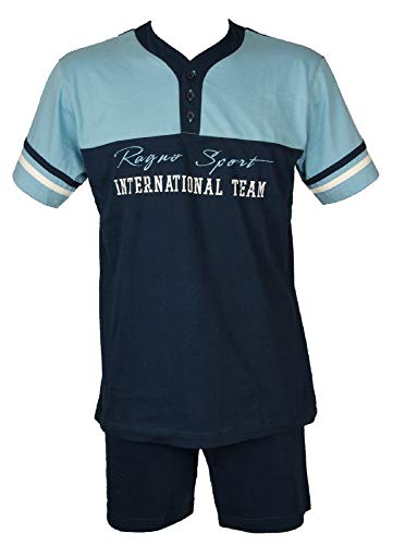 Pyjama Homme Coton Manches Courtes RAGNO Idéal Nuits Douces et Cocooning