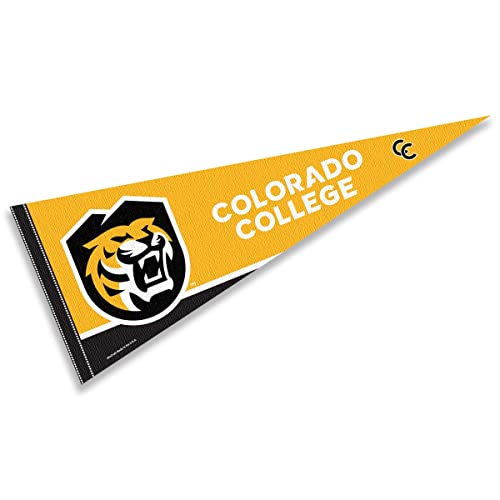 Fanions en feutre Colorado College : le cadeau idéal pour fan de sport US