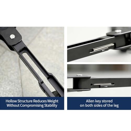 Image of YC Onion Pineta Monopod Dolly, One-Step Deploy with Auto Locking #MQD30