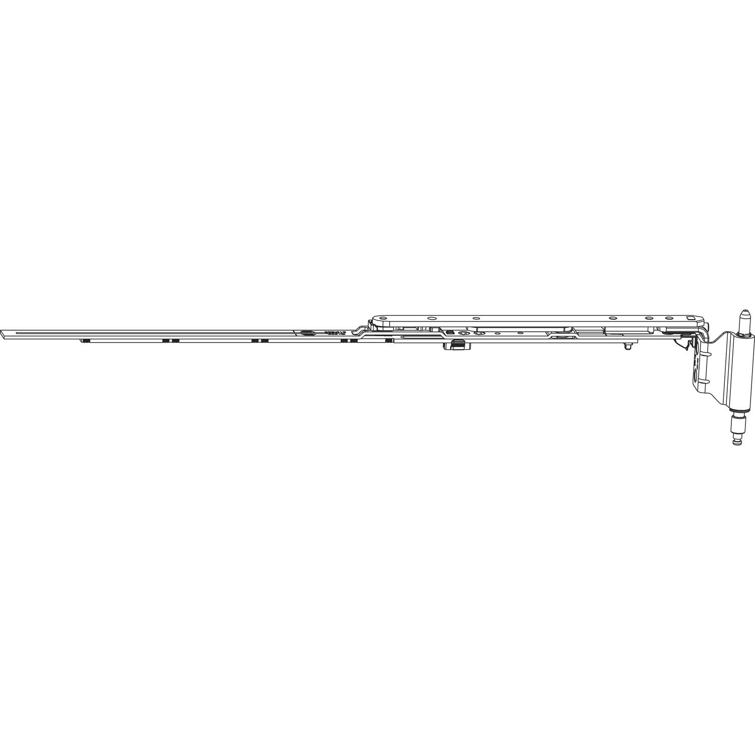 Ciseaux à bande d'angle Maco MM FFB 401-607 mm 12/20-13 mm pour ferrure de fenêtre