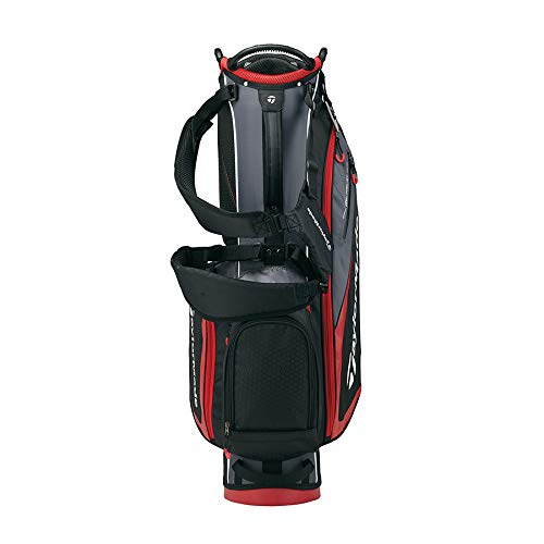 Taylormade 2019 Golf Select Stand Bag, Black/Red #TOP3