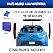 Black reflector tint and third brake light overlays compatible with 2019-2025 Toyota Corolla Hatchback