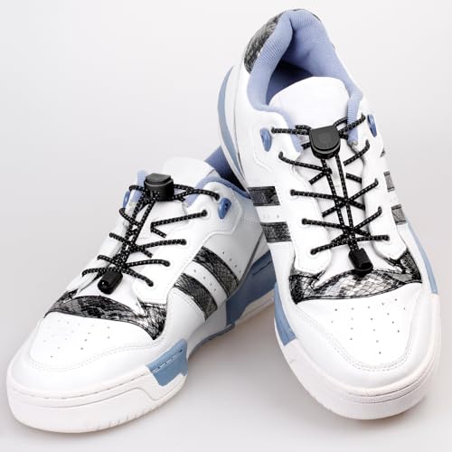 Image of Elastic Shoe Laces, No Tie Shoe Laces for All Ages, One Size Fit All | Comfortable for Men, Women, Seniors