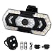 KDAMGOQE Bicycle Tail Light Bike Tail Light, 5 Modes 40 LED Waterproof Rear Bike Light, Remote Control USB Rechargeable Bicycle Lights, Adjustable Bike Lights for Night Riding
