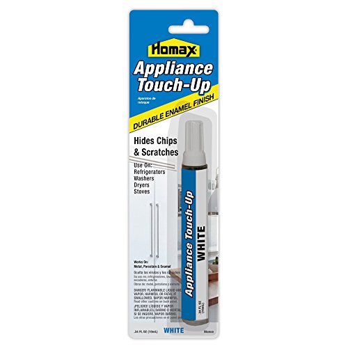 Homax Group 5553 Homax Appliance Touch-Up Pen, Felt Tip, 1 Oz, Liquid, 1 Fl Oz (Pack of 1), White