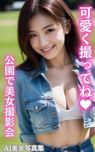 AI美女写真集 可愛く撮ってね♥ 公園で美女撮影会