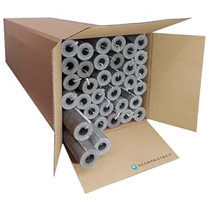Scorprotect Samoprzylepna izolacja rur szara PE 1m