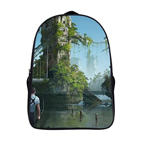 Sac à dos de mode pour adolescents Doomsday travel rucksack