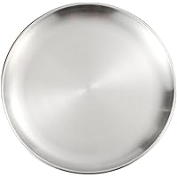 シルバープレート　大きめ　円形　トレイ　径38㎝ シルバープレート 大きめ 形 トレイ 径38㎝