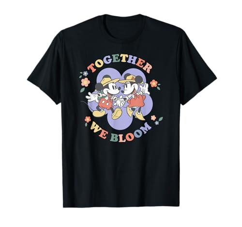 T-shirt Mickey et Minnie Disney pour c&eacute;l&eacute;brer l'amour et le printemps