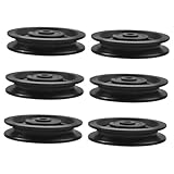 POPETPOP 6 Pcs Ejercicio Equipo De Aptitud De La Polea Ajuste De Accesorios Accesorios De Ejercicio Cable Merchine Polea Peso Polea Polea Maché Máquina Máquina Pa6 Pa6
