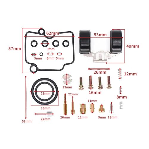 Repuestos carburador Mikuni VM22 para puesta a punto de motocicletas YBR125 JYM125 3