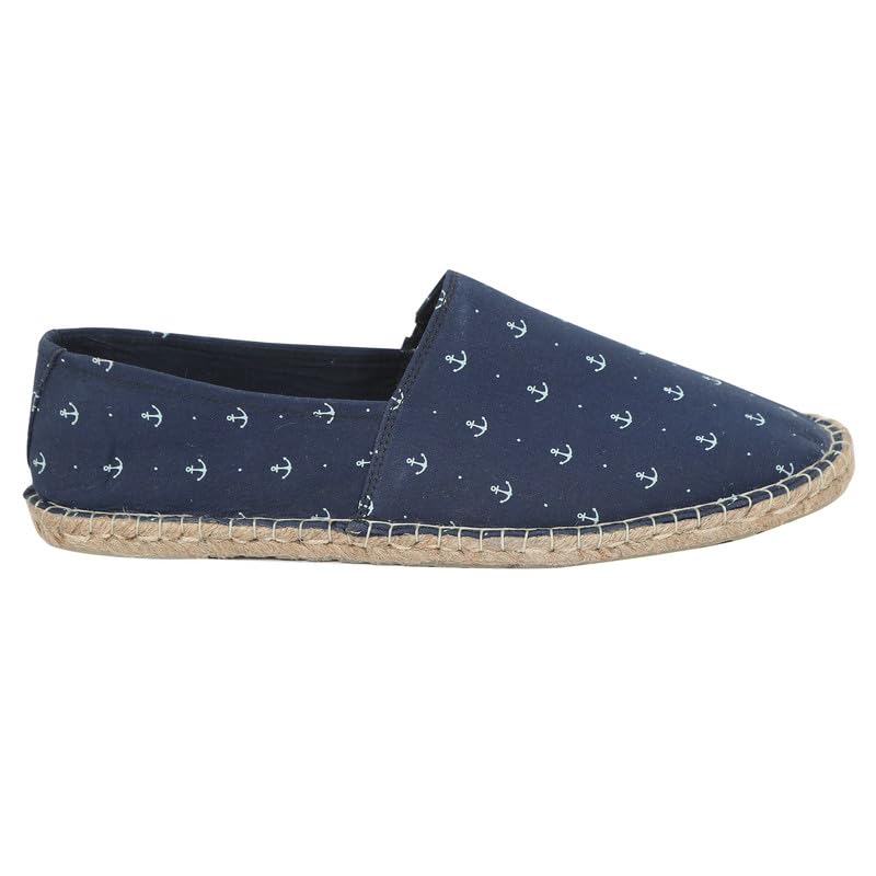 Men's Espadrille Canvas Casual Shoes - Dark Blue | Shoes for Men and Boys | Casual Shoe | (Size:9)