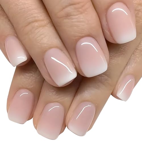 24 Stück Press on Nails,Künstliche Nägel Kurz,Fingernägel zum...