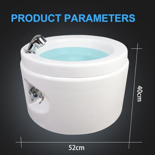 Masajeador Spa de Pies Acrílico con Luz y Calefacción miniatura 3