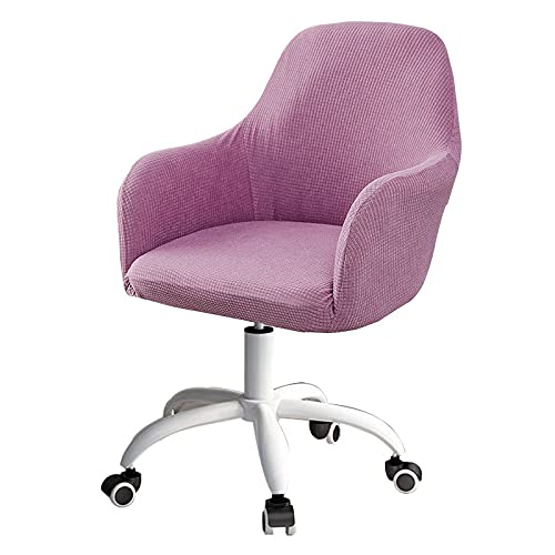 SWJ-swjssb Bureau/Ordinateur Housse De Chaises Dossier avec Accoudoirs, Extensible Recouvre De Fauteuil Salon Pivotante Couverture De Chaise De Salle à Manger Etanche, pour,Hôtel,Restaurant Cover