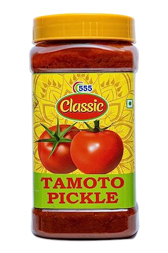 555 Classic Tomato Pickle -500gm | Seema vanga vuuragaya | Homemade Tamatar Achar | Traditional South Indian Taste | Pure Home Made Pickle | No Preservatives | No Chemical Added 100% Natural Made | (B0BT4XQ8RY) Amazon Price History, Amazon Price Tracker