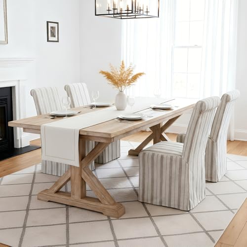 chairus Slipcovered Parsons Dining Chairs Set of 4