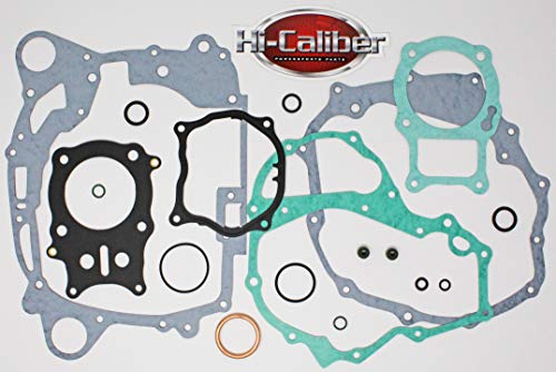 Hi-Caliber Powersports Parts COMPLETE FULL Engine Motor Gasket Kit for the 1997-2001 Honda TRX 250 Recon
