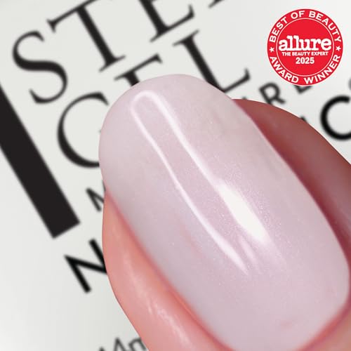 Nails Inc It's Topless Gel-Like Nail Polish, 4-in-1 Base Coat, Treatment, Color & Top Coat, Long Lasting, Strong, Chip Free Nails, Glossy Salon Quality Manicure, Air Dry Nail Polish, Emma, 0.47 Fl Oz